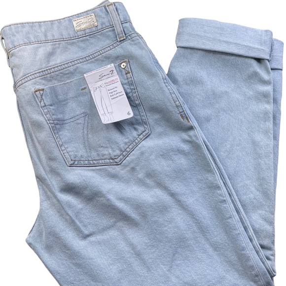 Seven7 Denim - Seven7 Marilyn Relaxed Boyfriend Womens Jeans Size 6
